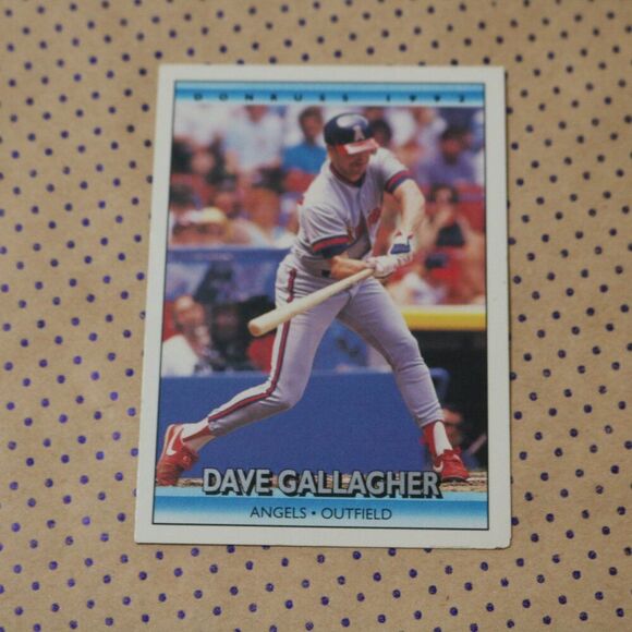 Dave Gallagher #377 Baseball Card - Picture 1 of 2